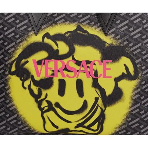 versace smiley|versace online store.